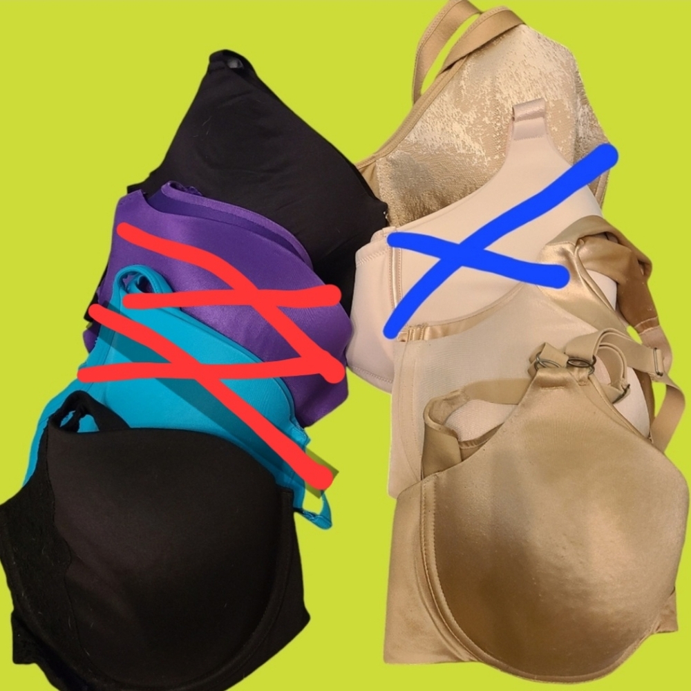 Bra Lot of 5, sizes 40D-42DD